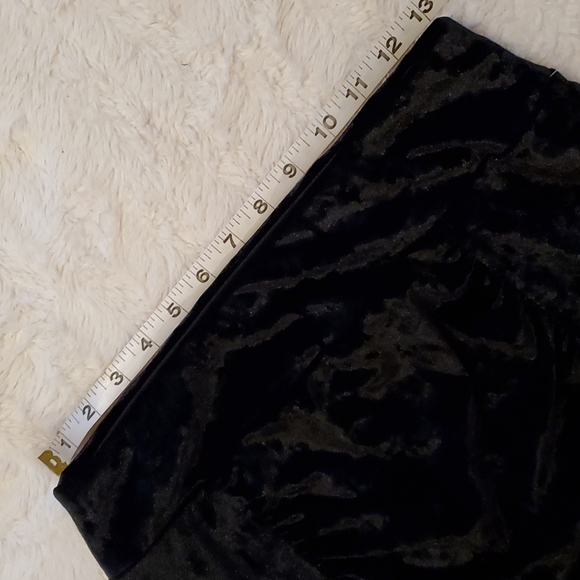 NWT Candie's velour mini skirt - Picture 3 of 5